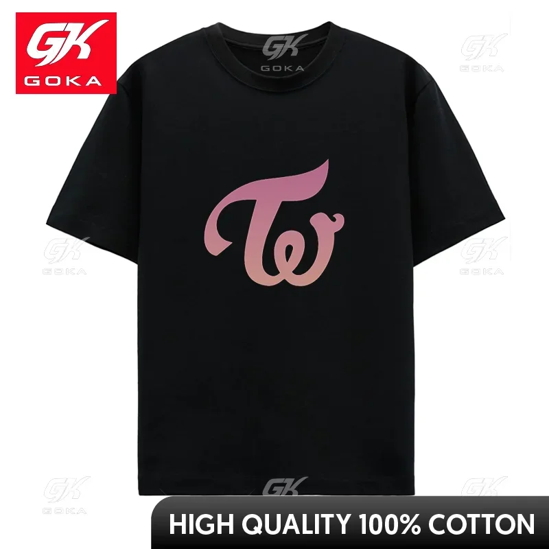 thumbnail image 1 of Camiseta de estilo coreano Kpop para hombre y mujer, ropa de calle Harajuku, camisetas de algodón de hip hop, ropa estética vintage, camisetas unisex, 1 of 7
