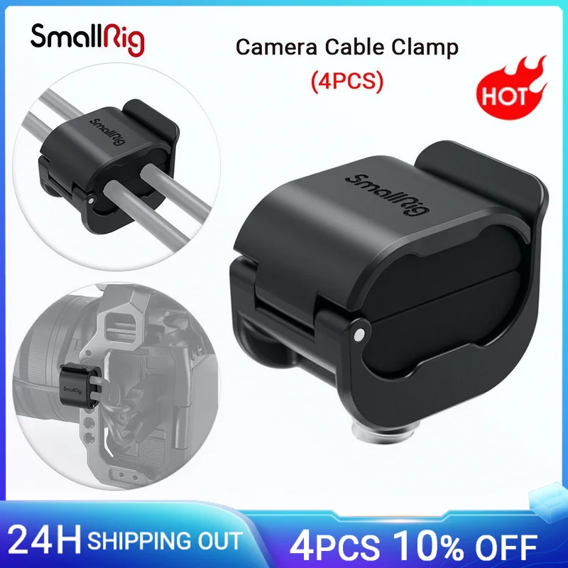 SmallRigCameraCableClamp4pcsforHDMISDIMicrophoneCableDSLR