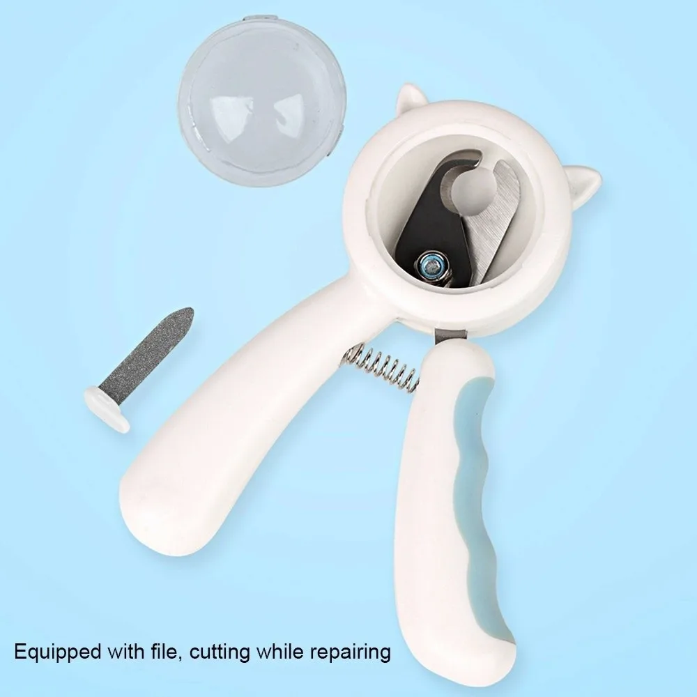 Stainless Steel Pet Nail Clipper for Dogs Cats