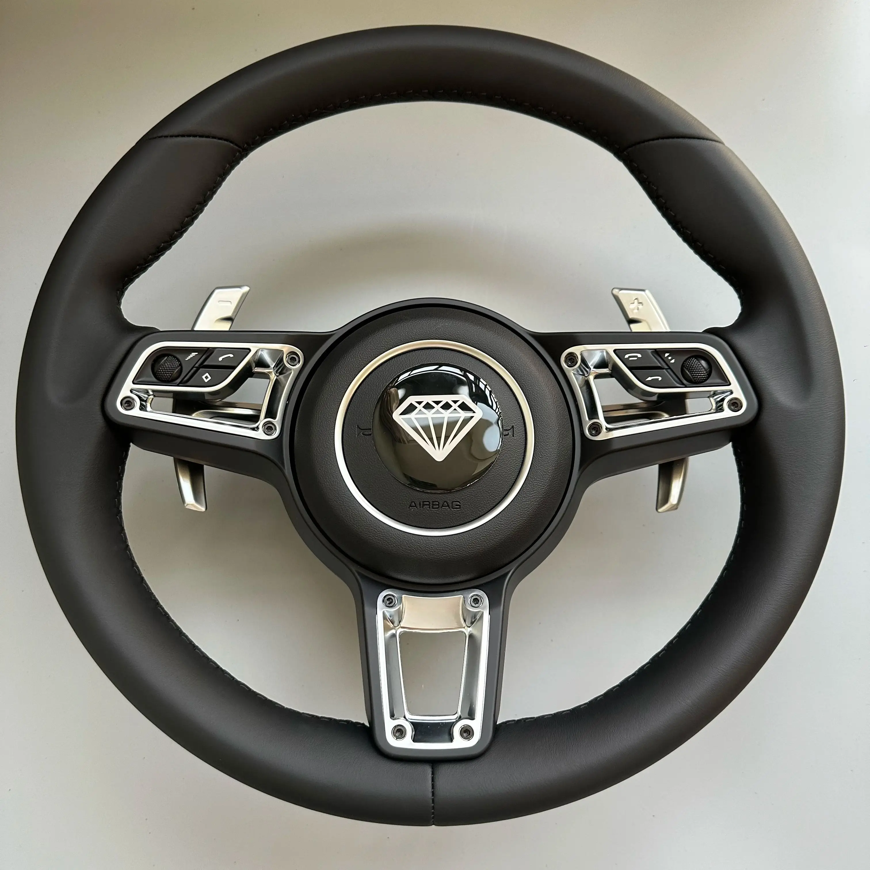 

GT Steering wheel for Porsche Panamera Macan Cayenne Taycan 718 Cayman GT4 RS 911 Carrera Targa 911 GT3 RS 911.2 991 992 GT2 RS