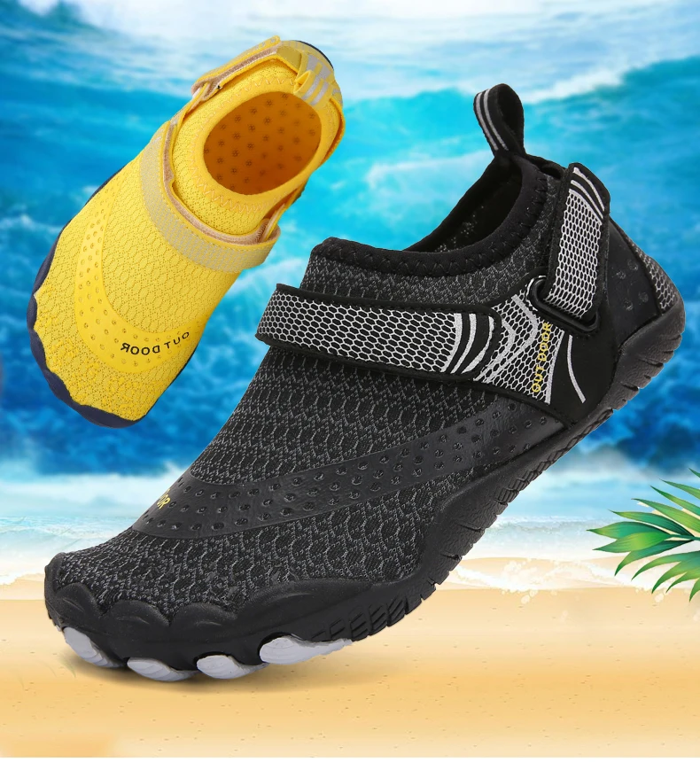 Description Picture 5 of itemKids Aqua Barefoot Water Shoes Quick-Dry Boys Girls Swimming Beach Sneakers Children Diving Surfing Boating Wading Sports Shoes