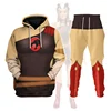 Anime Thundercats Lion-O Cosplay Hoodies Pants Suit 3D Print Men Women Tracksuit Pullover Outfits Harajuku Y2k Hoodie 2pcs Sets 4