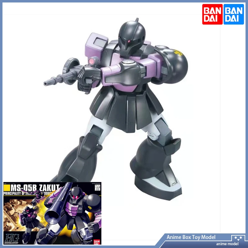 

[In Stock] Bandai HGUC 068 1/144 Zaku MS05B ZAKUI GUNDAM Action Assembly Model