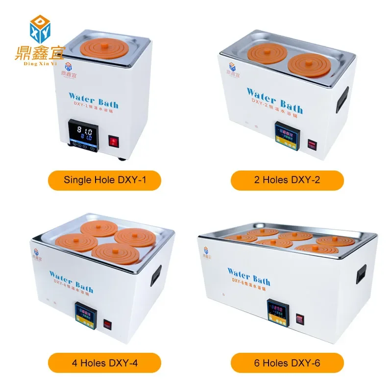 Constant Temperature Water Bath 220V Laboratory LCD digital lab anti-dry burned water bath Thermostat Tank 6/4/2/1 Hole