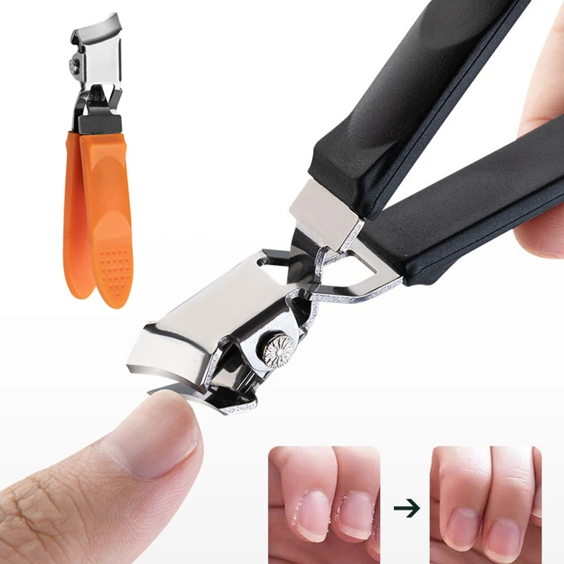Slanted Anti-Splash Nail Clippers Nail Clipper Thick Hard Special Trimmer Large Size Household Thick Nails