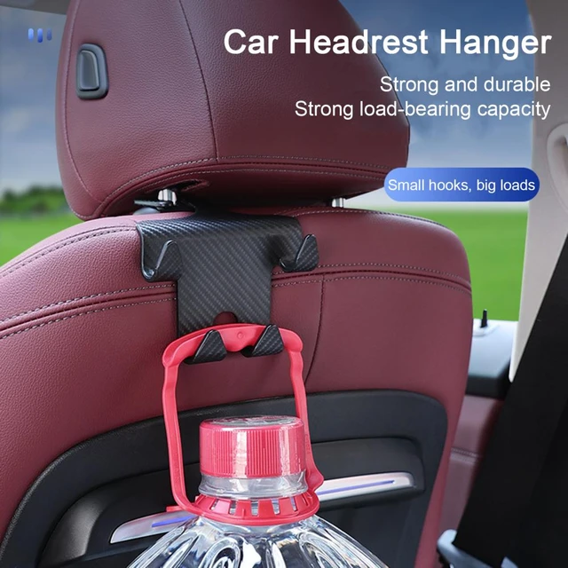 1pc Car Seat Headrest Hook Mobile Phone Holder Rear Seat Backrest Universal  Holder Handbag Purse Coat Car Interior Accessories - AliExpress