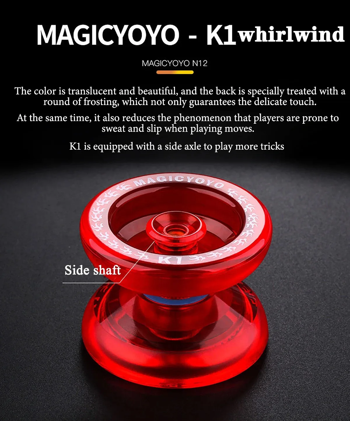 Yo-yo responsive k1 d1 magic yo-yo per principianti giocattolo_voghion.com