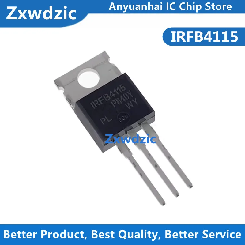 

10 шт. новый оригинальный IRFB4115 IRFB4115PBF 104A150V TO-220 MOSFET