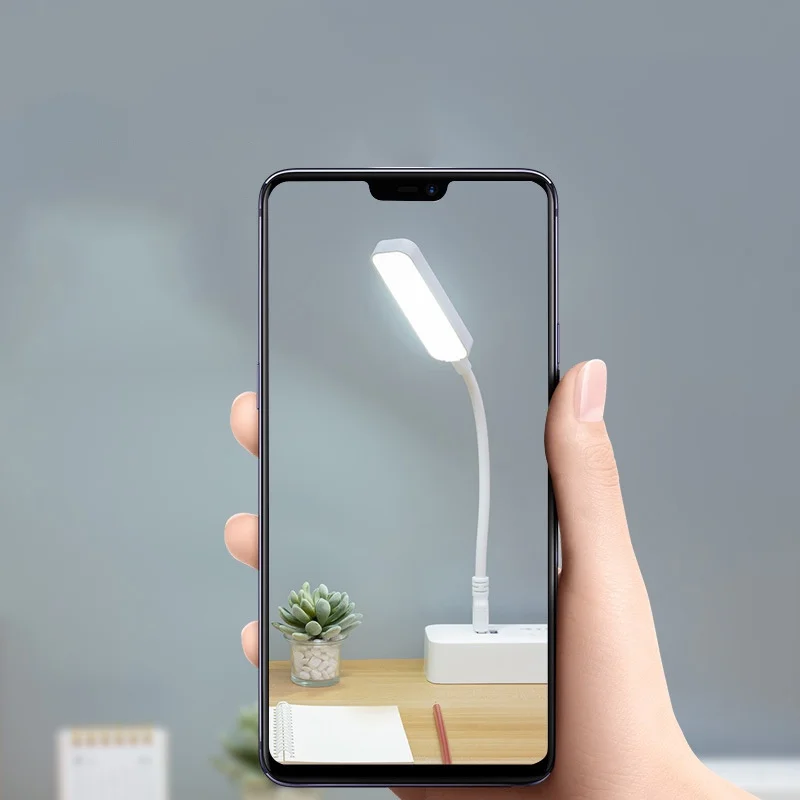 LED Light Portable USB Mini LED Night Lamp Foldable Night Light Flexible Book Reading Lamp Mini Night Light Mini LED Light