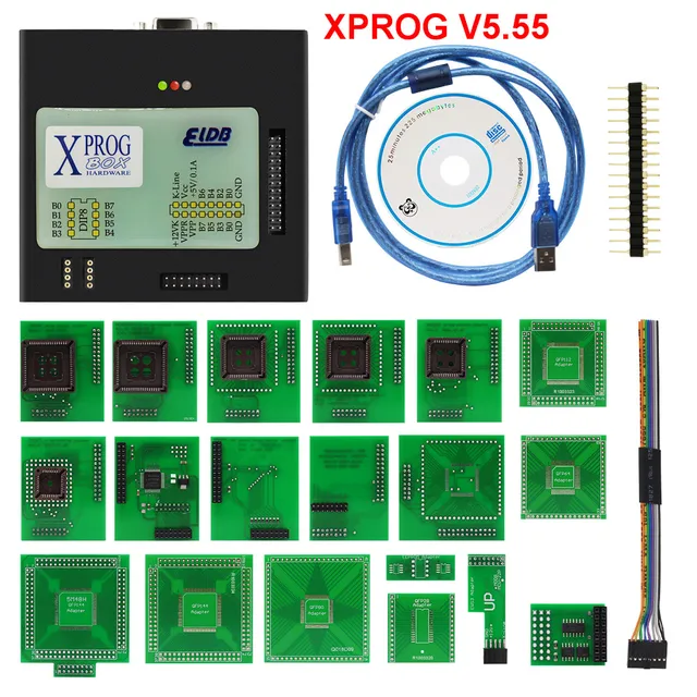 Xprog 5.55 X-prog M Box 5.55 Xprog-M Box V5.55 ECU Programmer Auto ECU Programmer Tool 1