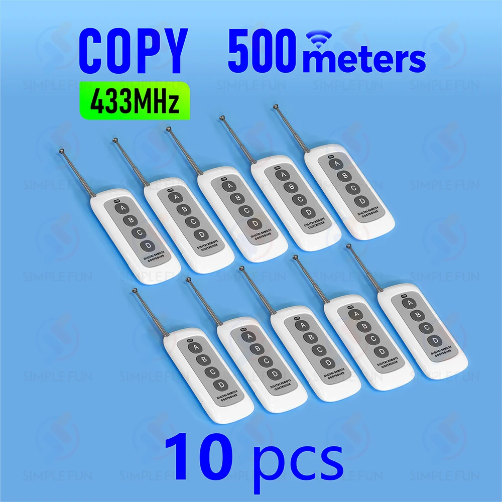 10 pcs copy remote