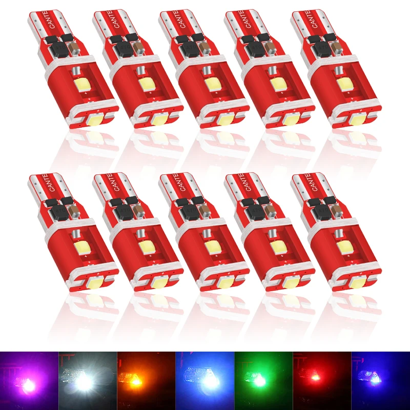 

Светодиодная Автомобильная сигнальная лампа T10 Led W5W, 501 дюйма, 194 дюйма, лампы для чтения, автомобильные внутренние купольные дверные карты, лампы для номерного знака багажника