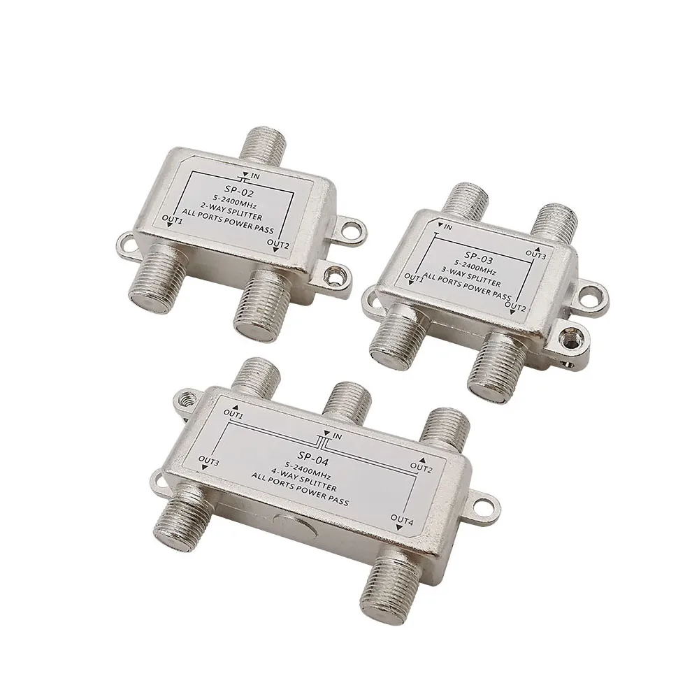 Connettore Cavo Antenna TV IEC femmina schermato