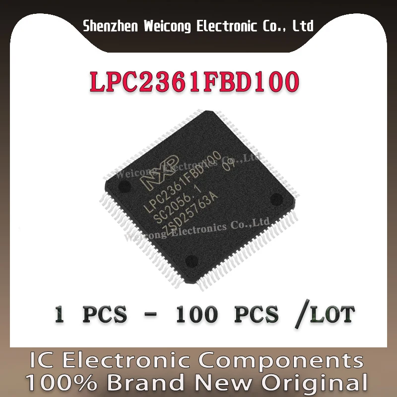 

New LPC2361 LPC2361FBD LPC2361FBD100 LPC2361FB LPC2361F LPC IC MCU LQFP-100 Chipset
