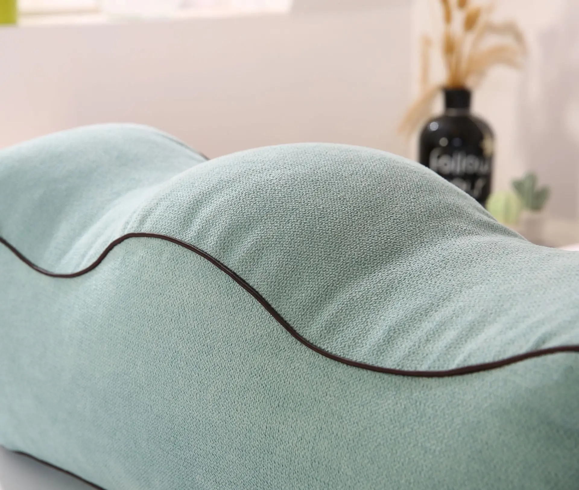 Anti Curling Sleep Leg Lift Pad Clip Leg Solid Color Foot Pillow Soft Pregnant Women Rest Lift Relax Pillow Foot Pad