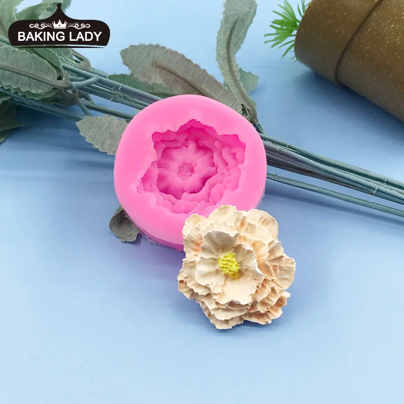 

Flower type silicone mold cake chocolate mold diy flower diffuser aromatherapy plaster drop glue mold