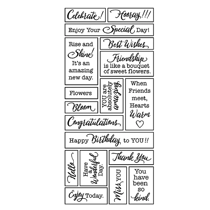 

Slimline в коробке, праздничные прозрачные штампы, фон, штамп для скрапбукинга, «сделай сам», ремесла, открытки, создание альбома, декоративные 25