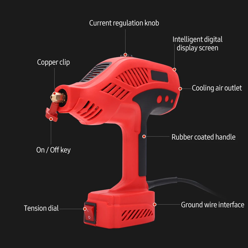 DC Electric Welding Machine welder Portable Multifunctional Hand-held Welder LCD Welder 220V Digital Display
