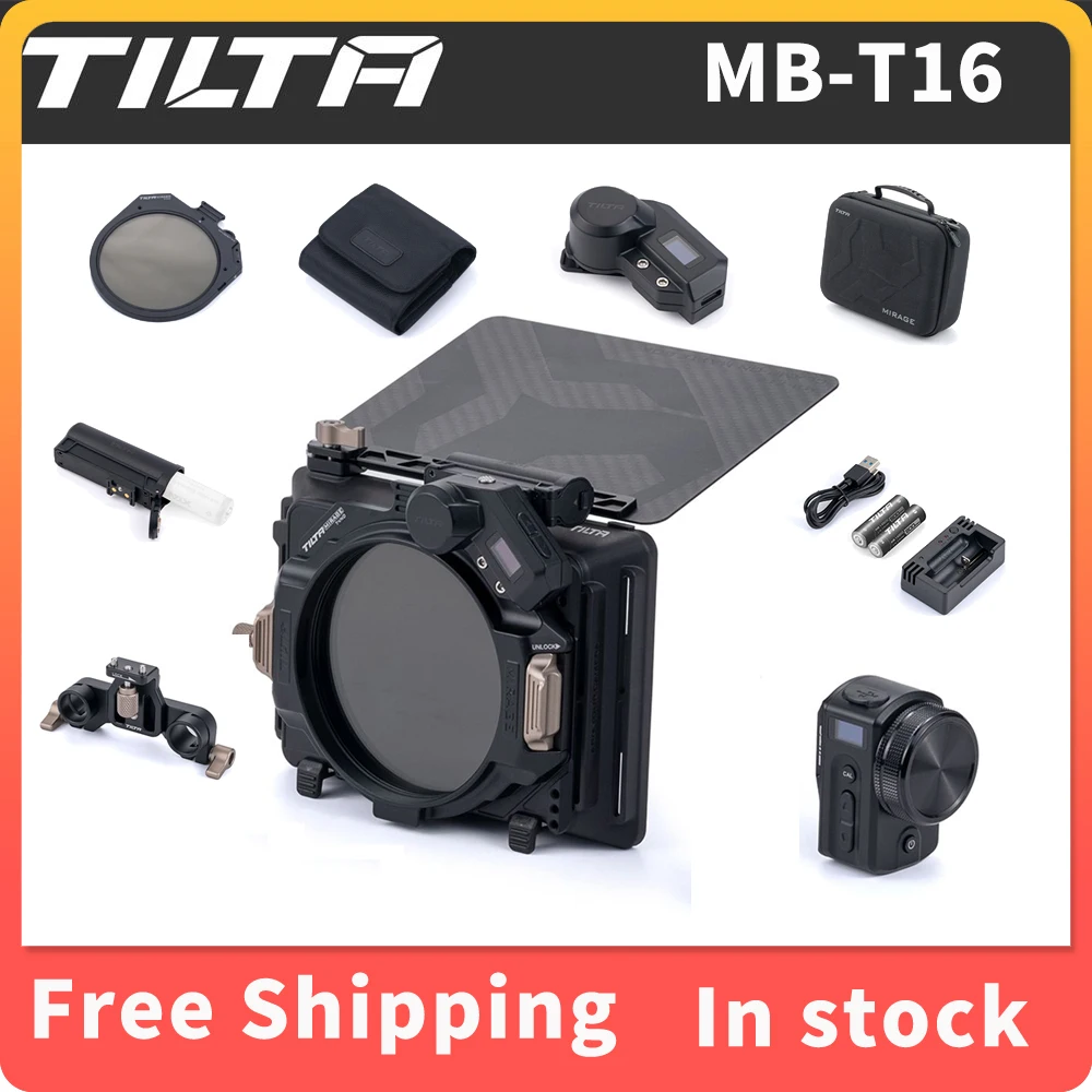 TILTA MBT16A 4x5.65" Mirage Matte Box Mirage Motorized VND Kit A