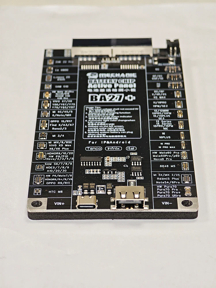 MECHANIC BA27+ Battery activation detection board Supports Apple IP6-16&400+Andr