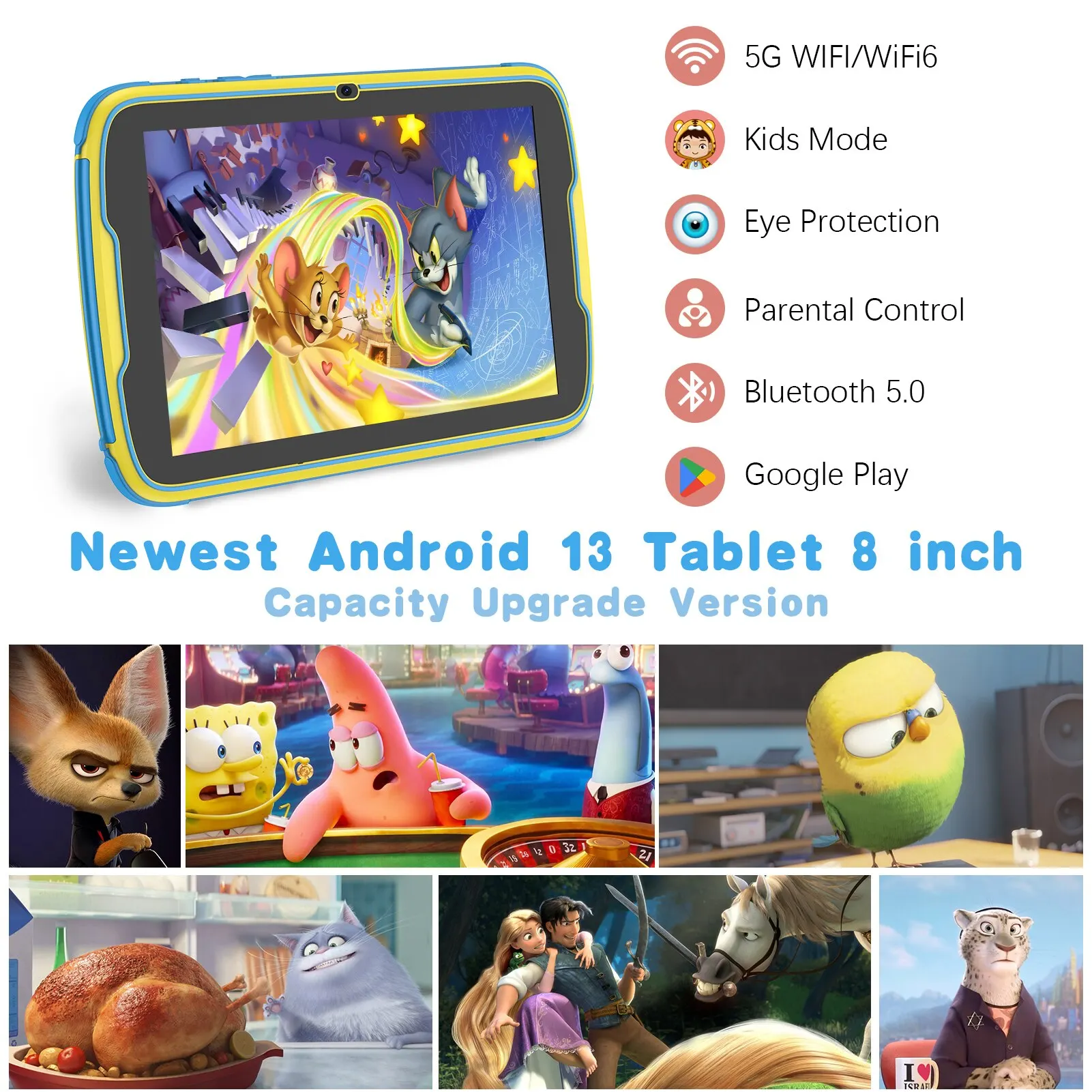 Рисунок 4 - Детский планшет PRITOM 8 дюймов с ОС Android 13
