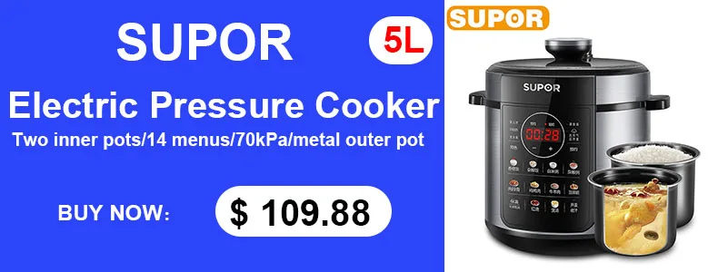 Description Picture 2 of itemSUPOR 3L-5L Electric Rice Cooker Household Smart Multifunction Soup Rice Cooking Machine Non-stick Liner For 2-11 Person