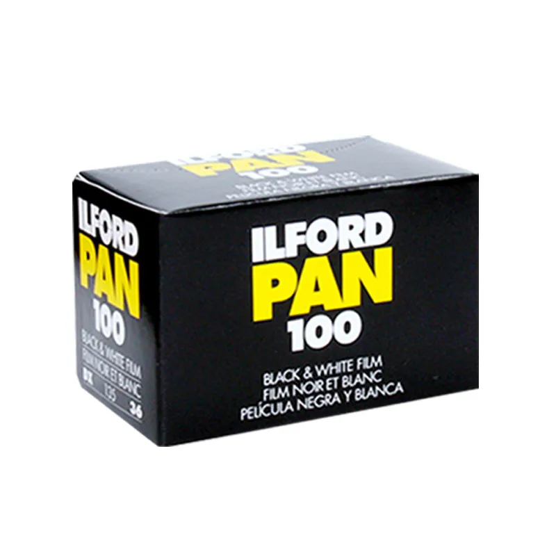 2026 흑백 35mm 필름 ILFORD Pan 100 일상 촬영 예술 사진용 35mm 전문가용 필름 (코닥 필름 카메라용)