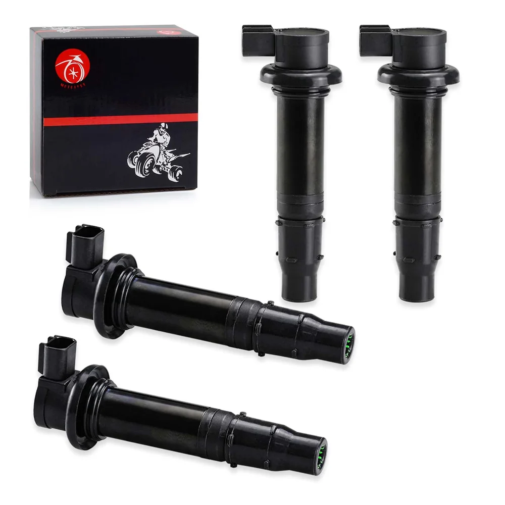 점화 코일 4 개 Yamaha YZF-R6 R6 2003 2004 2005 YZF R6S 2006 2007 2008 2009 5SL-82310-20-00 5SL-82310-00-00