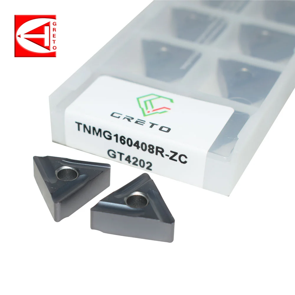 

GRETO TNMG160404R-ZC TNMG160408R-ZC GP1252 GT4202 GT4205 Carbide Inserts Cutting Turning Tool TNMG332-ZC TNMG 160408 TNMG1604