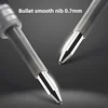 M&G G-7 Retractable Gel Pen Refills 0.7mm Black Ink for K35 0.7MM Gel Pen For Student Stationery Writing Push Type Gel Pens 3