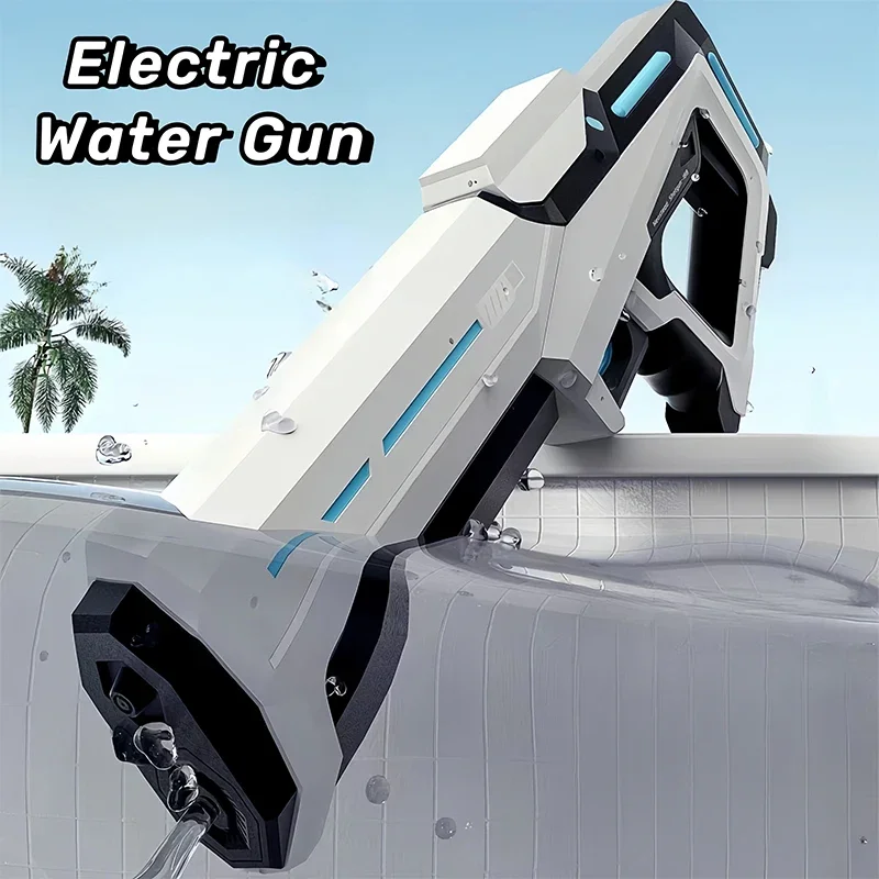 Electric Water Guns For Adults Powerful Squirt Automatic Water Suction Water Blasters Summer Outdoor Beach Toy For boys Kid Gift BEST SELLERS