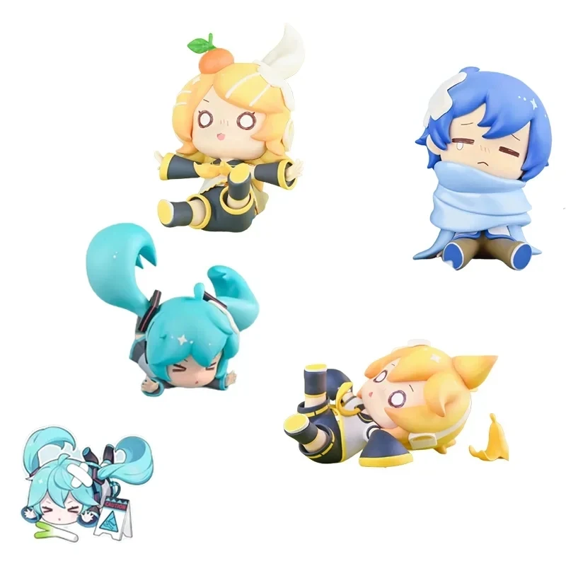 

Original genuine VOCALOID Hatsune Miku's fallen Hatsune Kagamine with movable humanoid figure model collection holiday gift
