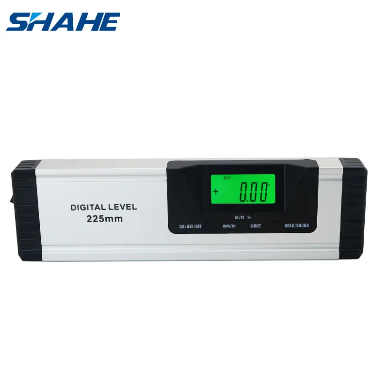 Shahe High Precision 225 mm Spirit Level Digital Protractor