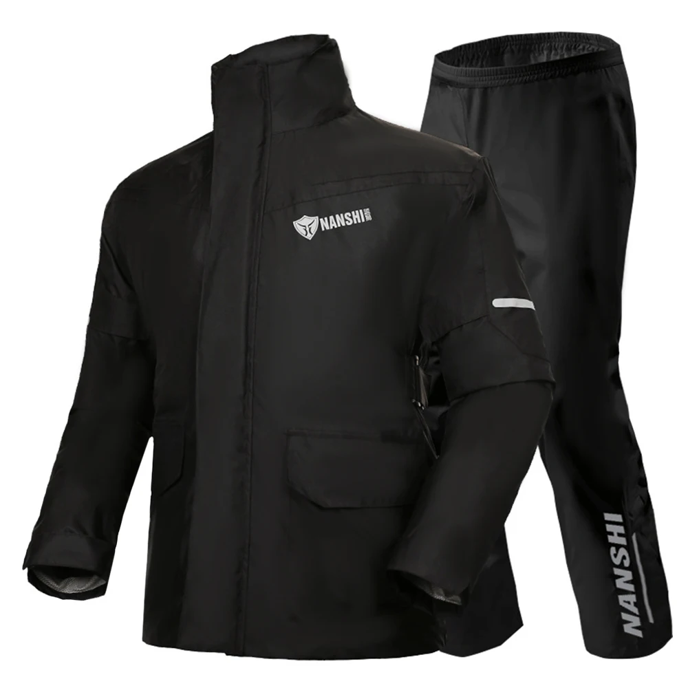 

Waterproof Motorcyclist Rain Suit Moto Raincoat Jacket Pants Women Motorcycle Rain Coat Fishing Motorbike Biker Rain Set Men