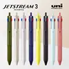 Japan Uni 3 in 1 Multifunctional Gel Pen Jetstream Retractable Ballpoint Pens 0.7mm/0.5mm SXE3-507 Smooth Writing Stationery 1