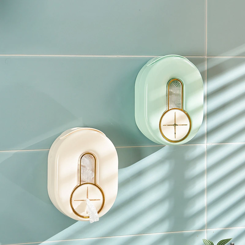 

Kitchen wall mounted disposable shoe covers shower caps cling film covers pcs Ziploc bags storage boxes