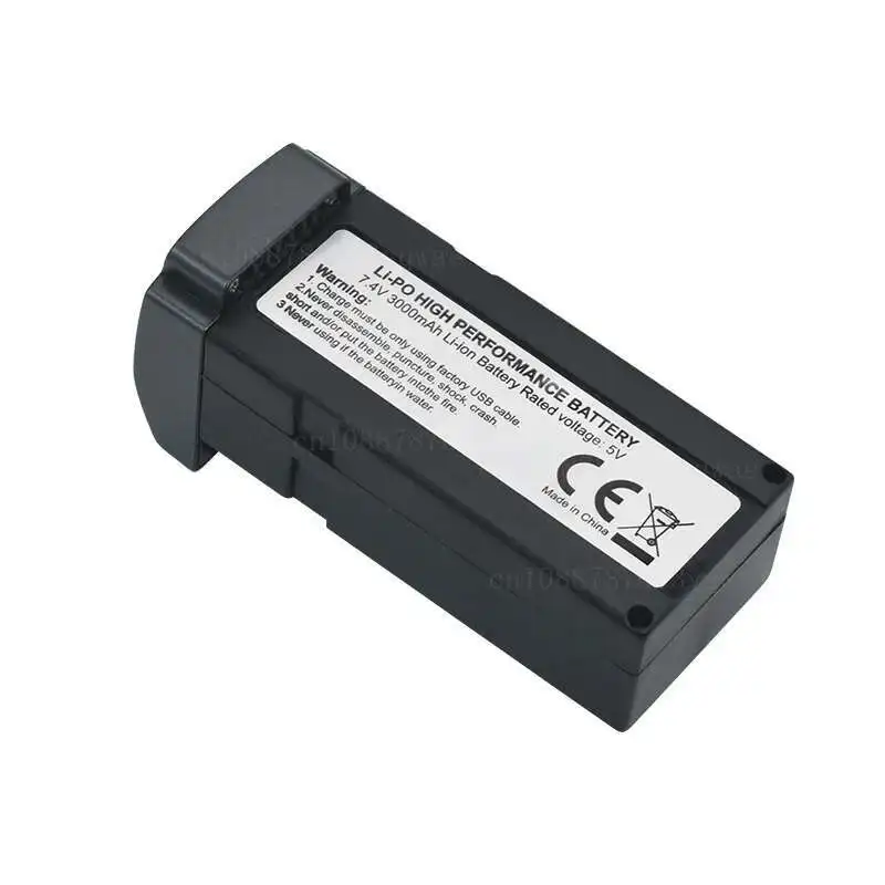 Lot de 5 batteries avec câble USB pour drone - Violet