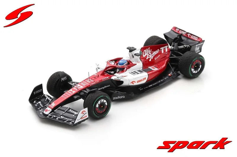 

Spark 1:43 F1 2022 Alfa Romefo ORLEN C42 No77. V.Bottas 5-я Эмилия Романья