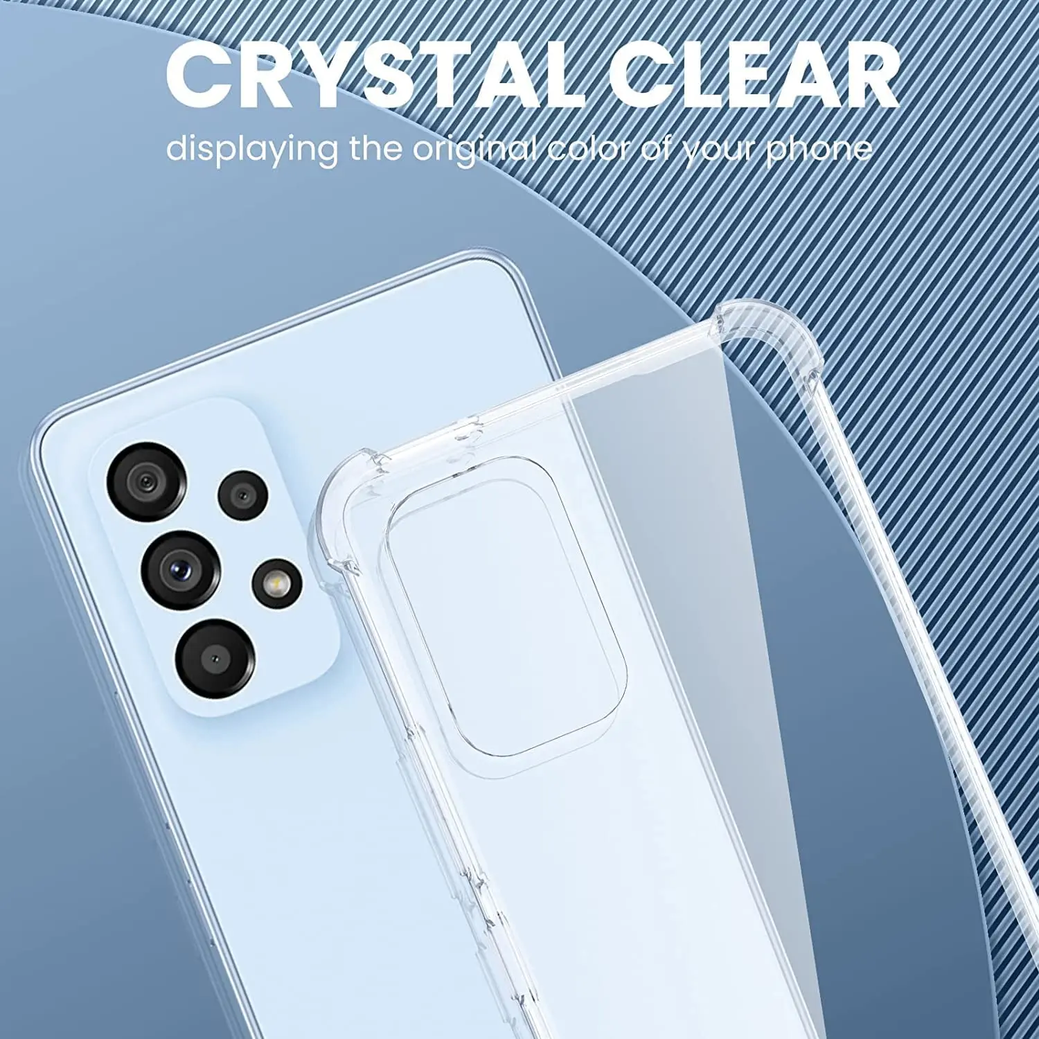 Case for Samsung Galaxy A04E A04S A04 M52 M13 A13 A23 A33 A53 Shockproof Slim Ultra-Thin Soft TPU Silicone Anti-Drop Phone Cover