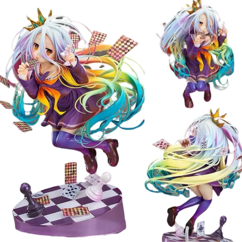 

Hot No Game No Life Zero Shiro Stephanie Dola Model Dolls Figurines Anime Fiugre Schwi Jibril Fairy Shampoo Figurine