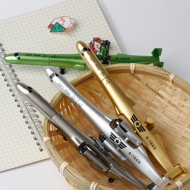 

Creative Helicopter Airplane Shape Gel Pen 0.5mm Student Writing Office School Stationery Supplies