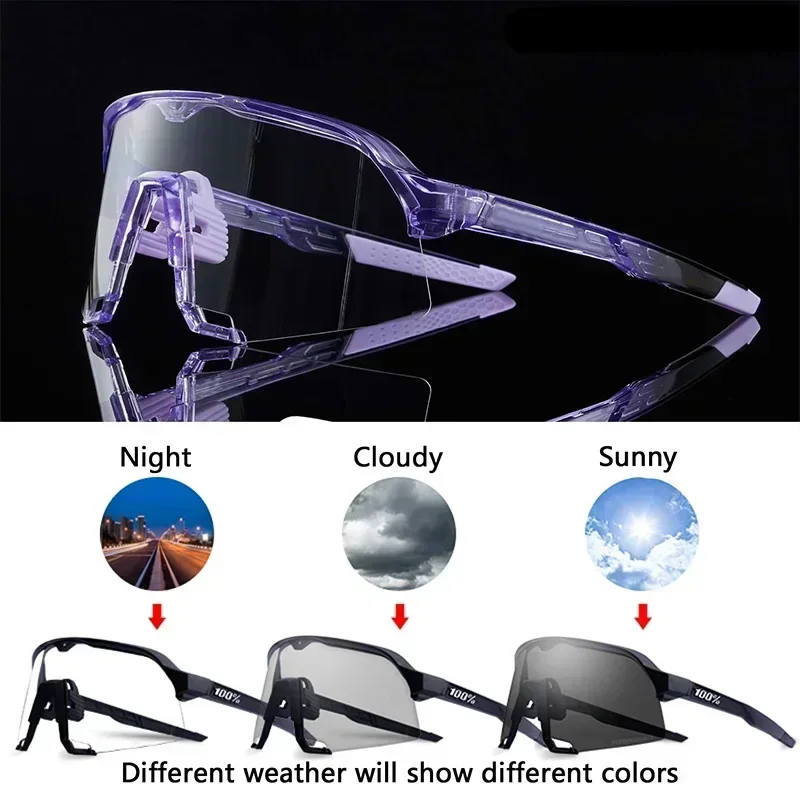 Luxury Brand Fashion Outdoor Cycling Sun Protection Goggles S3 Windproof, Dustproof and UV-proof Cycling Marathon Sunglasses 4