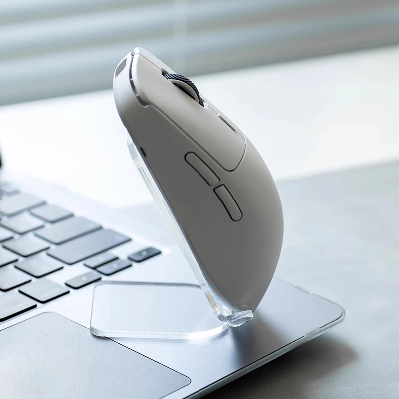 FBB 마우스 홀더 디스플레이 스탠드 아크릴 마우스 보관 스탠드 마우스 브래킷 미끄럼 방지 E-스포츠 게임 및 사무용 액세서리