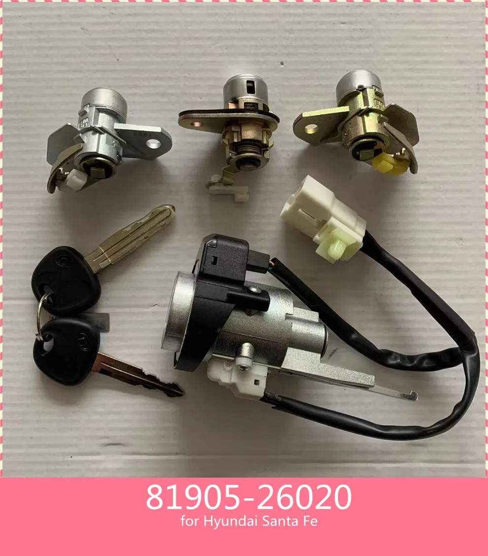 8190526020 For hyundai Santa Fe key cylinder set lock Whole vehicle