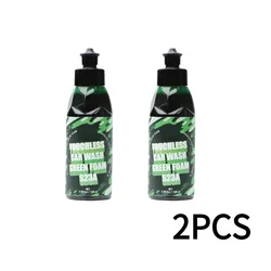 Green Car Wash Soap - Gloss Enhancing Foaming Shampoo for Efficient Vehicle Cleaning (200ML)