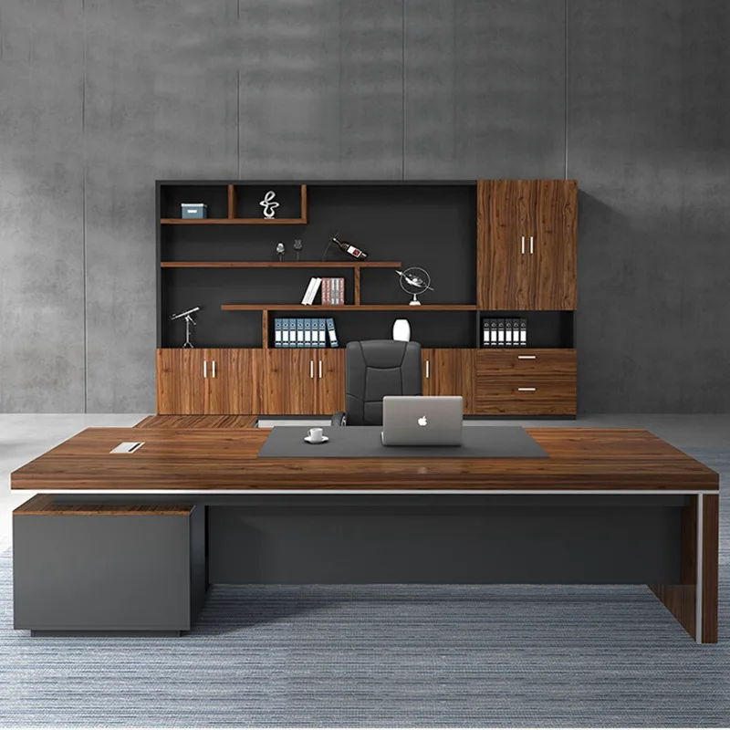 Manager Furniture L Shape Ceo Executive Desk Office Furniture Modern