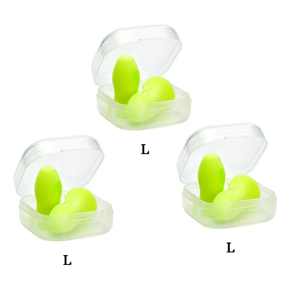 Soundproof Sleeping Earplugs - Soft, Slow Rebound, Anti-Noise Protection