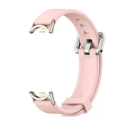 Premium Metal Wristband for Mi Band - Universal Fit and Style (Pink)