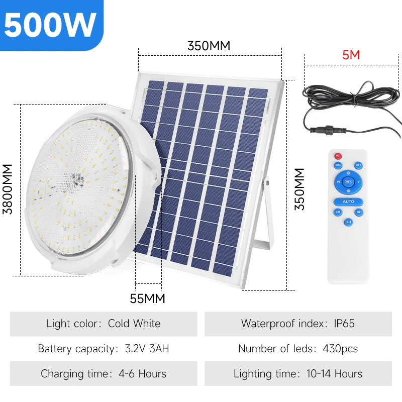 500W 1 Clod 6500k