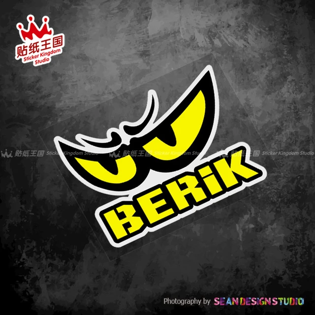 Berik Helmet Moto Bike Motorcycle Auto Decal Sticker Waterproof 02 - Decals  & Stickers - AliExpress